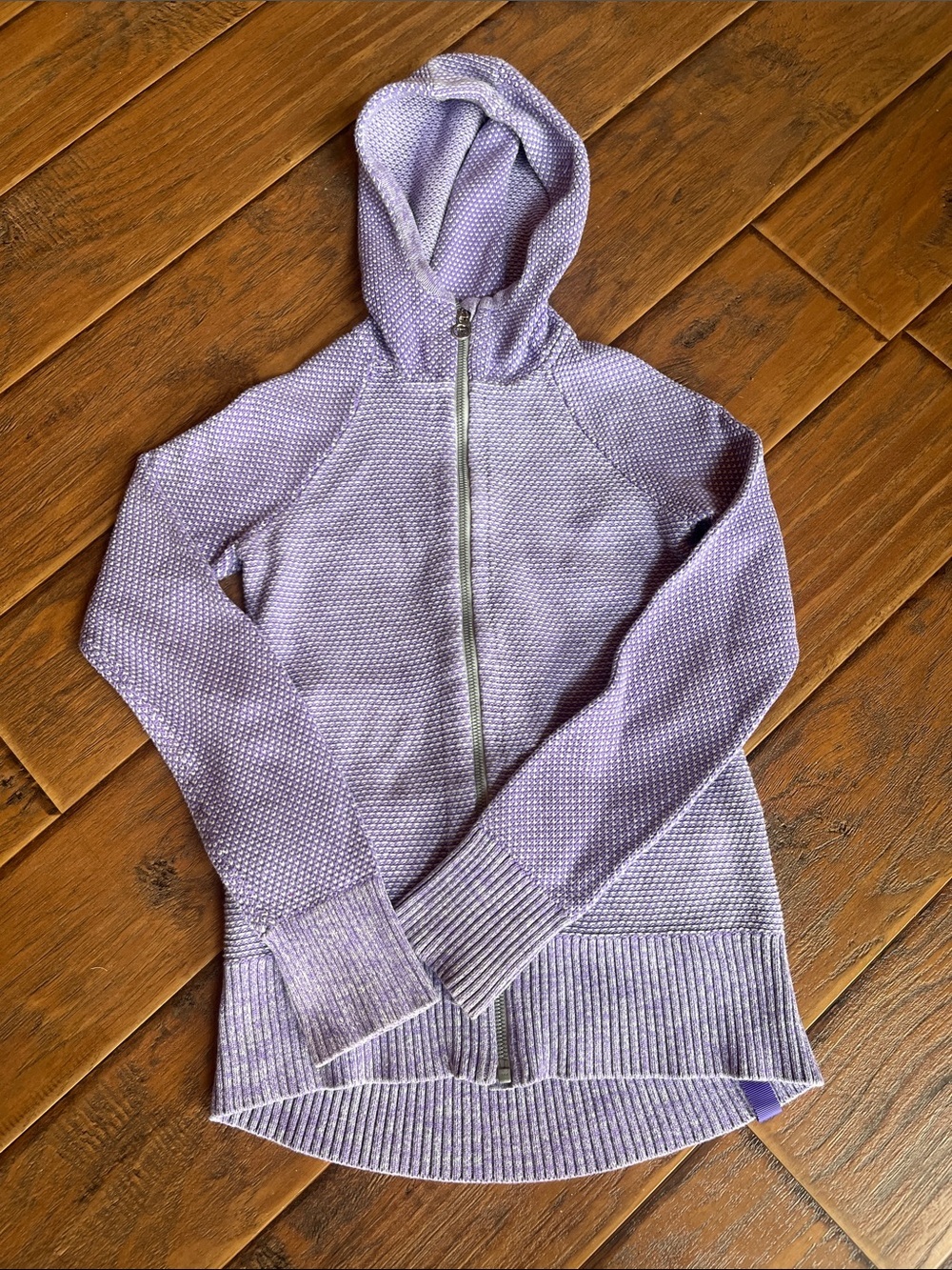 Ivivva Lilac Zip-Up Hoodie Sweater